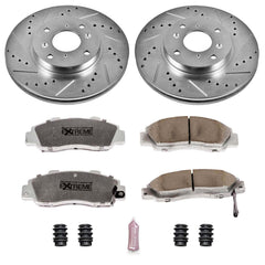Power Stop K1237-26 Z26 Extreme Street Warrior 1-Click Brake Kit (Front) for 1998-1999 Acura Cl product image