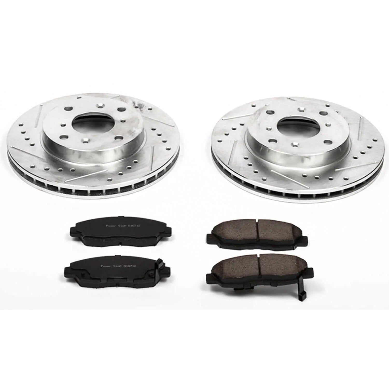 Power Stop K1239 - Z23 Evolution Sport Performance 1-Click Brake Kit With Hardware (Front)
