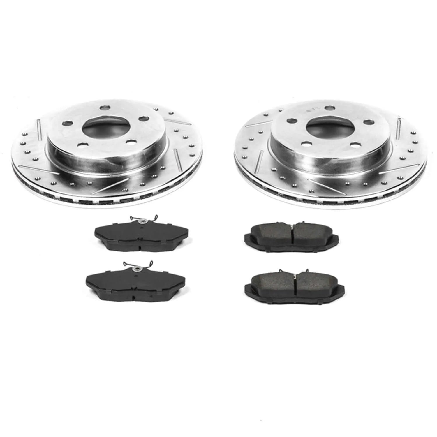 Power Stop K1297 - Z23 Evolution Sport Performance 1-Click Brake Kit With Hardware (Rear)