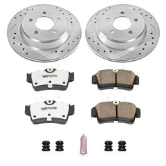 Power Stop K1306-26 - Z26 Extreme Street Warrior 1-Click Brake Kit (Rear) vehicle fitment brake part