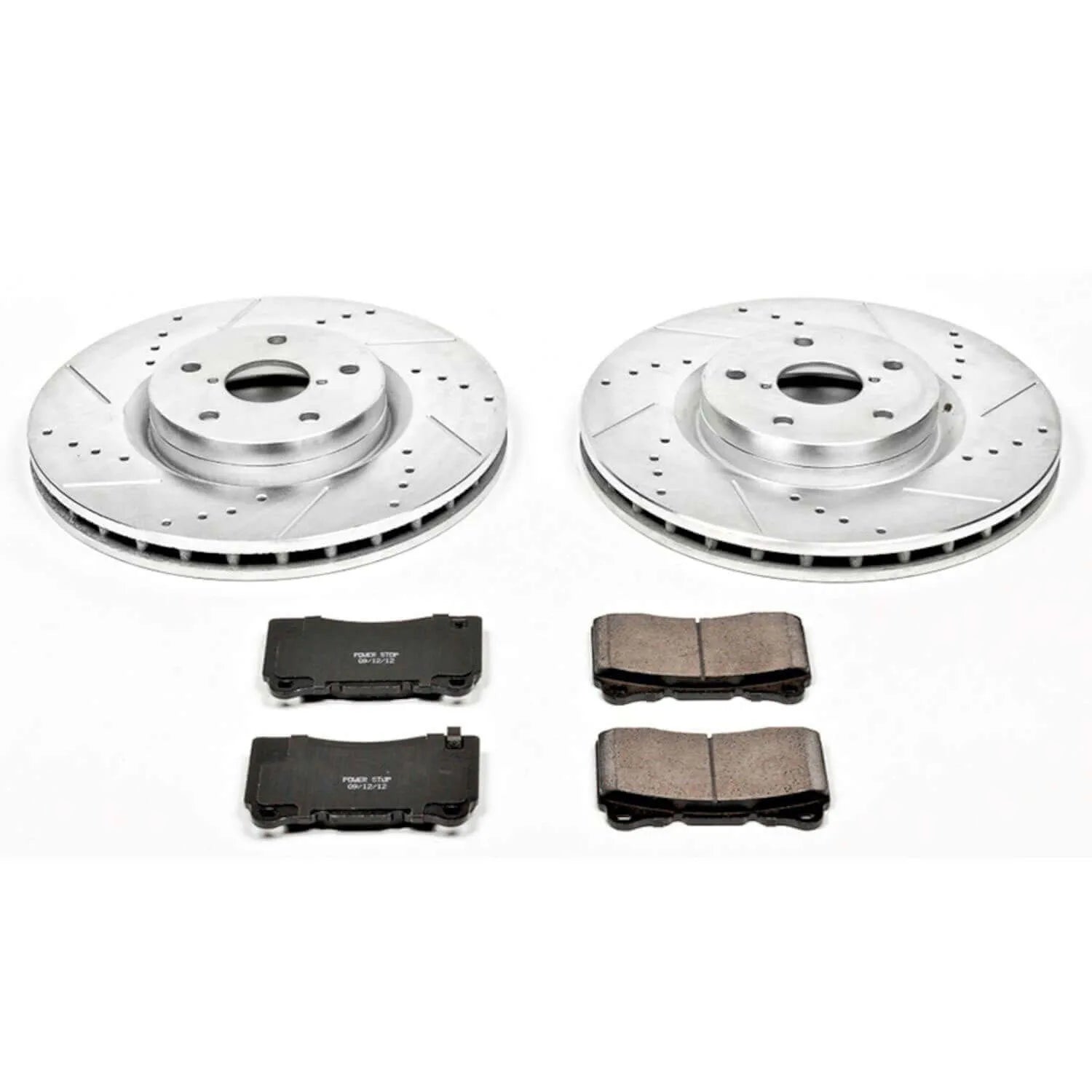 Power Stop K131 - Z23 Evolution Sport Performance 1-Click Brake Kit With Hardware (Front)