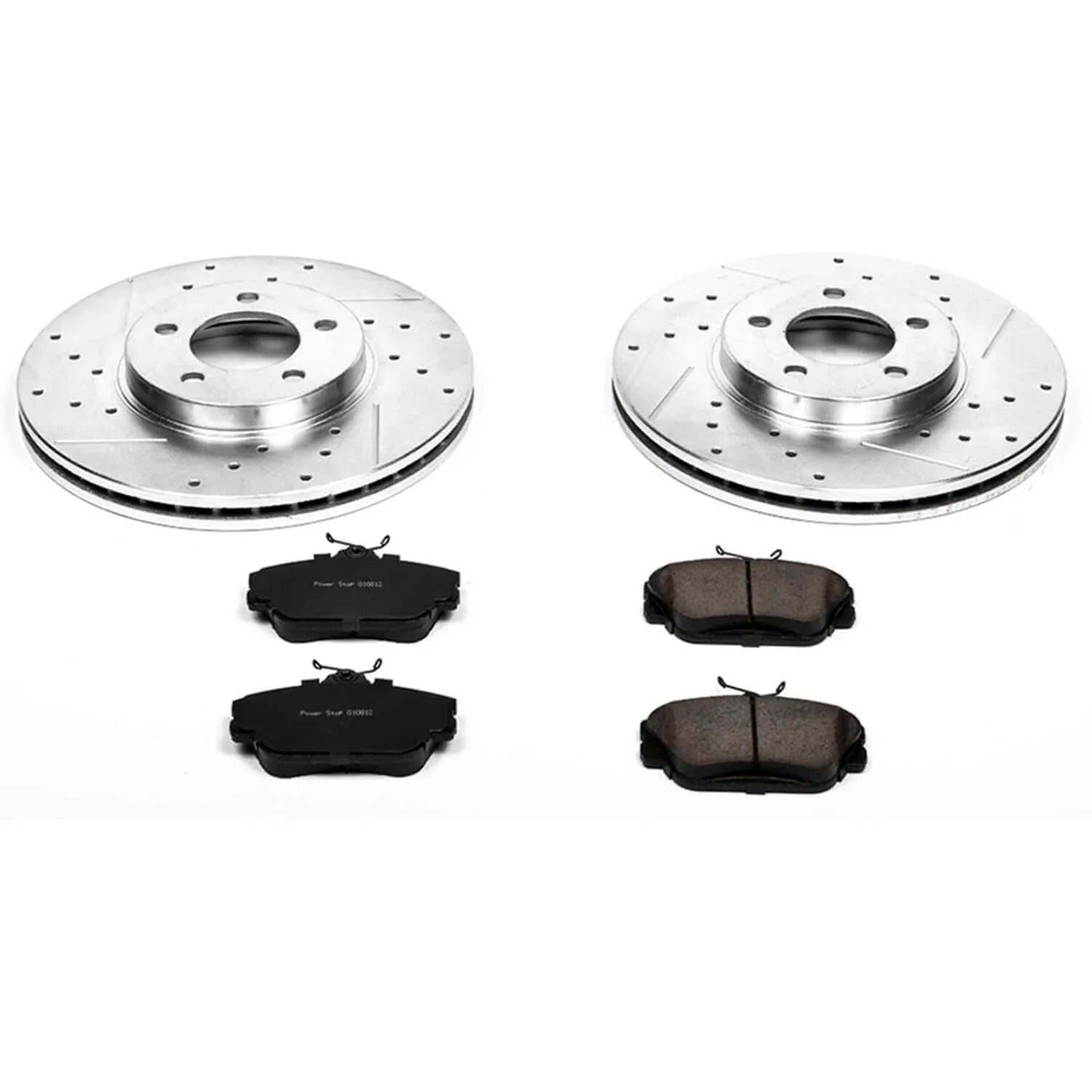 Power Stop K1318 - Z23 Evolution Sport Performance 1-Click Brake Kit With Hardware (Front)