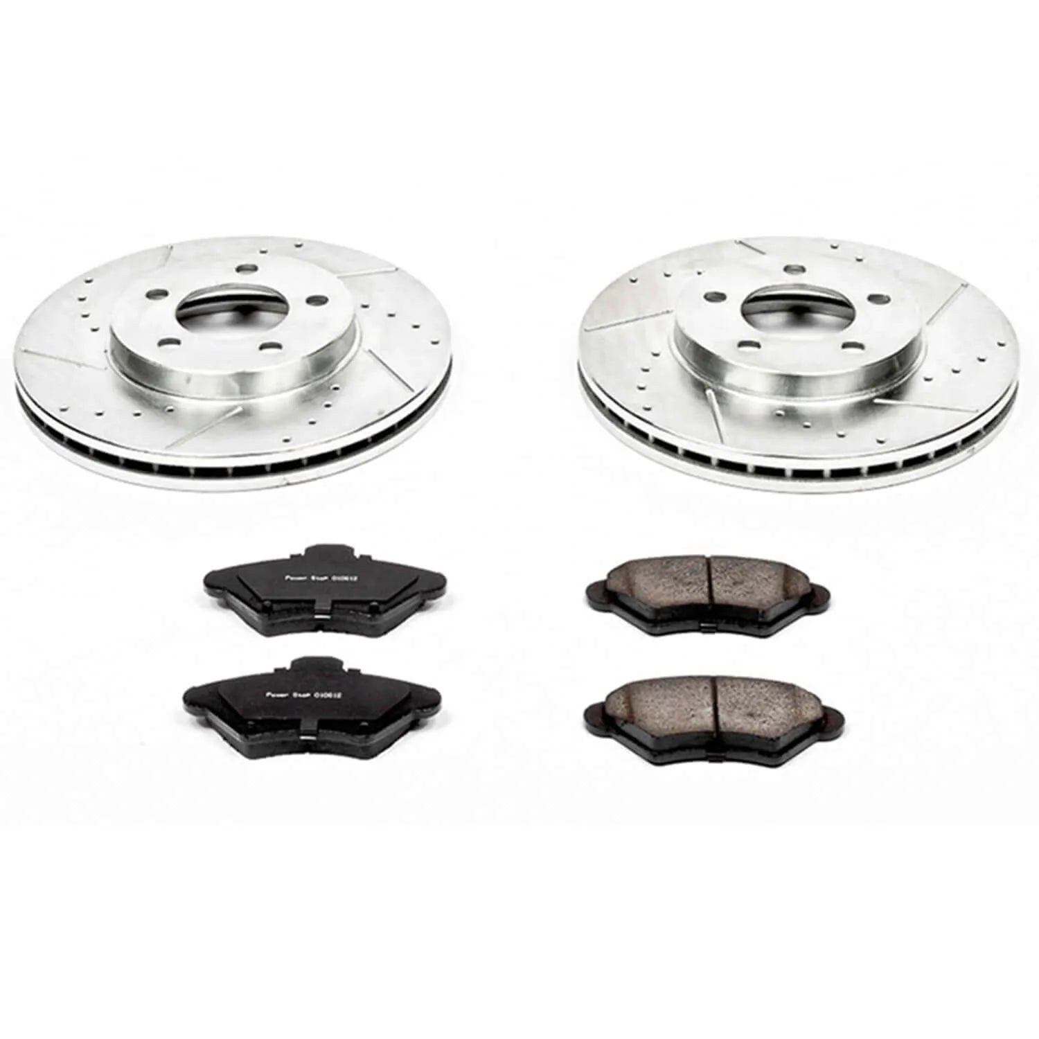 Power Stop K1325 - Z23 Evolution Sport Performance 1-Click Brake Kit With Hardware (Front)