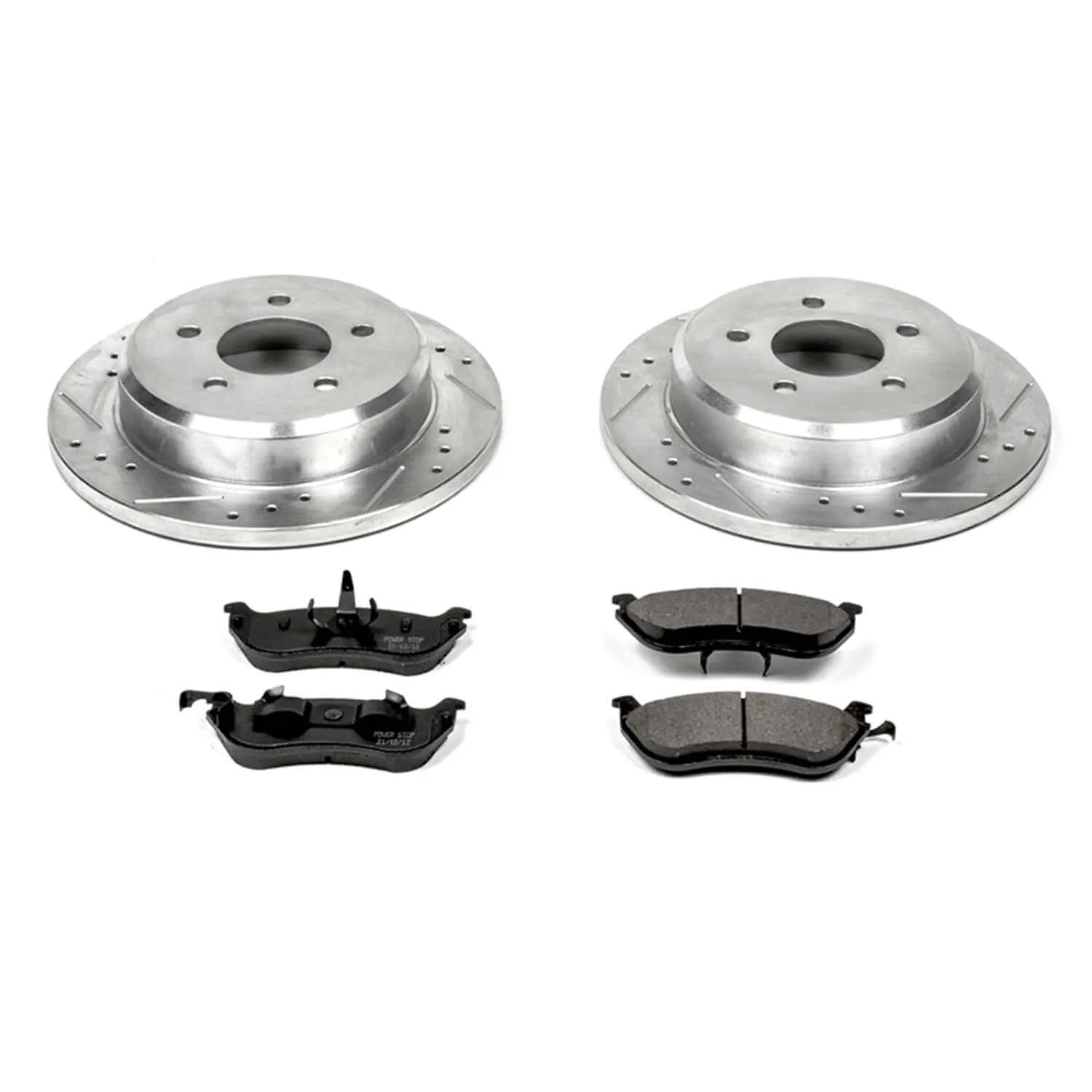 Power Stop K1331 - Z23 Evolution Sport Performance 1-Click Brake Kit With Hardware (Rear)