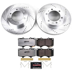 Power Stop K137-36 Z36 Severe-Duty Truck And Tow 1-Click Brake Kit (Front) for 2003-2023 Toyota 4RUNNER product image