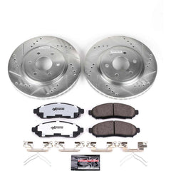 Power Stop K142-36 Z36 Severe-Duty Truck And Tow 1-Click Front Brake Kit for 2005-2015 Nissan Frontier 4 product image