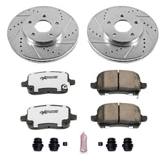 Power Stop K1448-26 - Z26 Extreme Street Warrior 1-Click Brake Kit (Front) vehicle fitment brake part