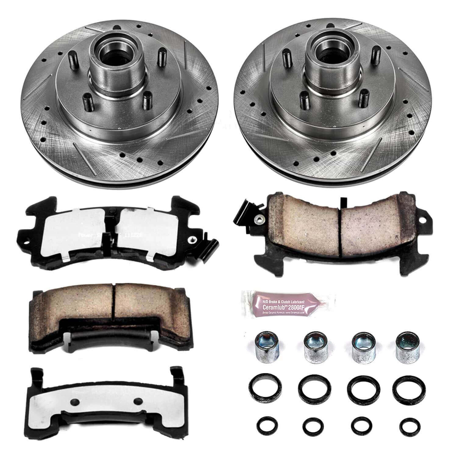 Power Stop K1482-36 Z36 Severe-Duty Truck And Tow 1-Click Brake Kit (Front) for 1982-1995 Buick Regal product image