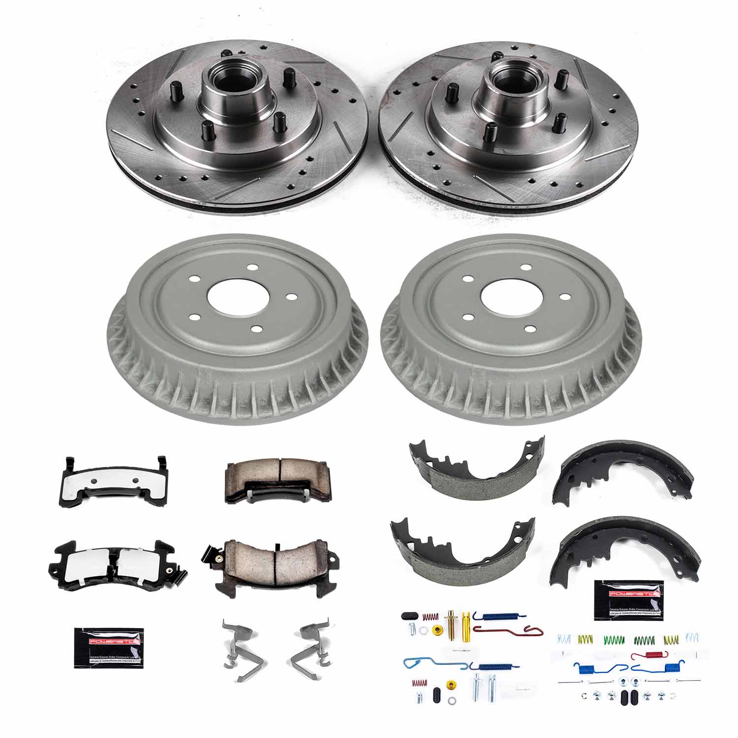 Power Stop K15026DK-36 Z36 Severe-Duty Truck And Tow 1-Click Front And Rear Brake Kit for 1987-1991 Chevrolet Llv product image