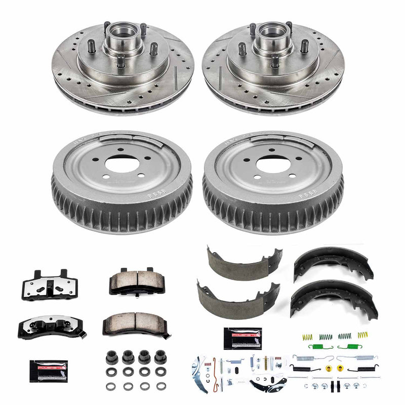 Power Stop K15038DK-36 Z36 Severe-Duty Truck And Tow 1-Click Front And Rear Brake Kit for 1998-1999 Chevrolet Tahoe Rear Wheel Drive product image