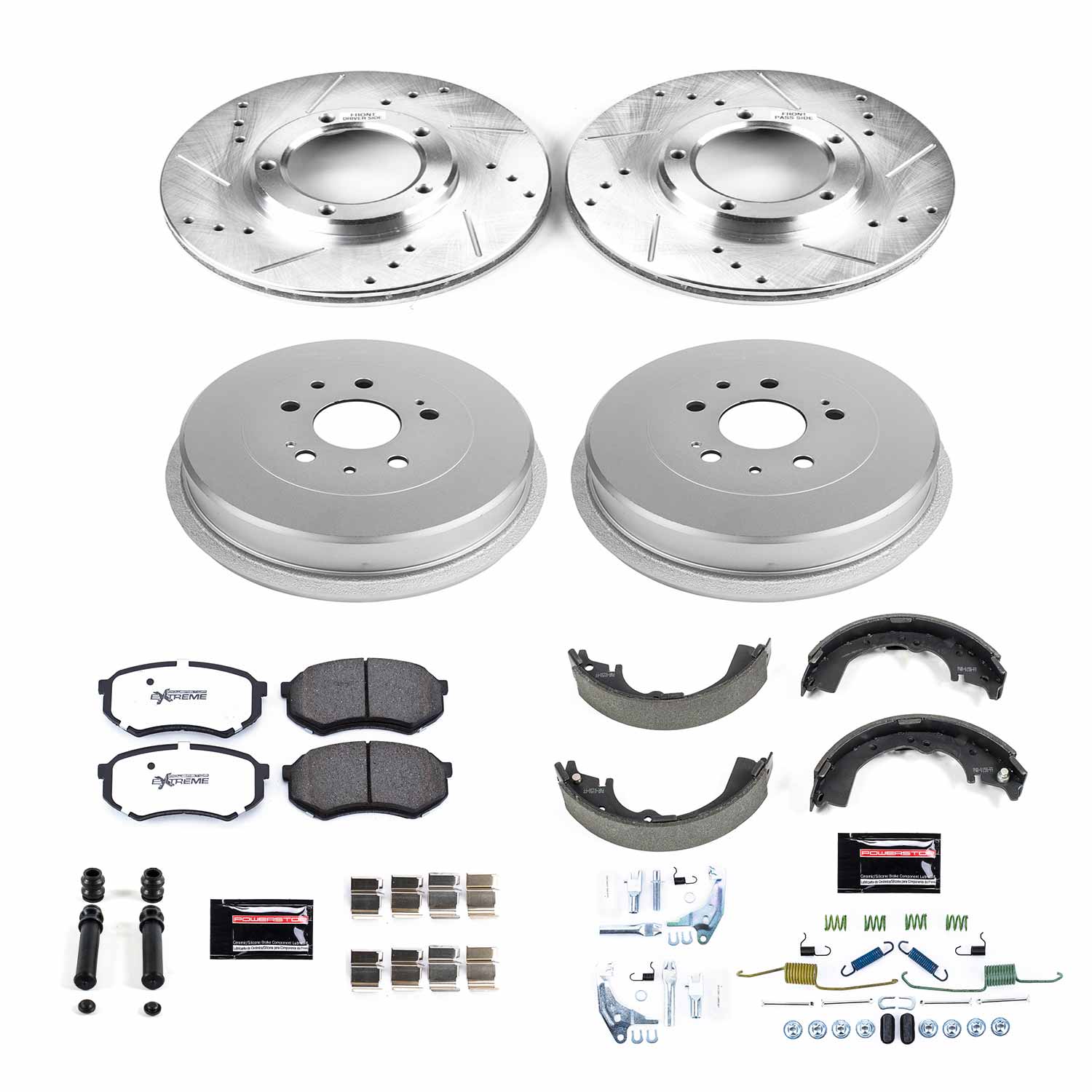 Power Stop K15039DK-36 Z36 Severe-Duty Truck And Tow 1-Click Front And Rear Brake Kit for 1995-2003 Toyota Tacoma Rear Wheel Drive product image