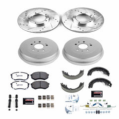Power Stop K15039DK-36 Z36 Severe-Duty Truck And Tow 1-Click Front And Rear Brake Kit for 1995-2003 Toyota Tacoma Rear Wheel Drive product image