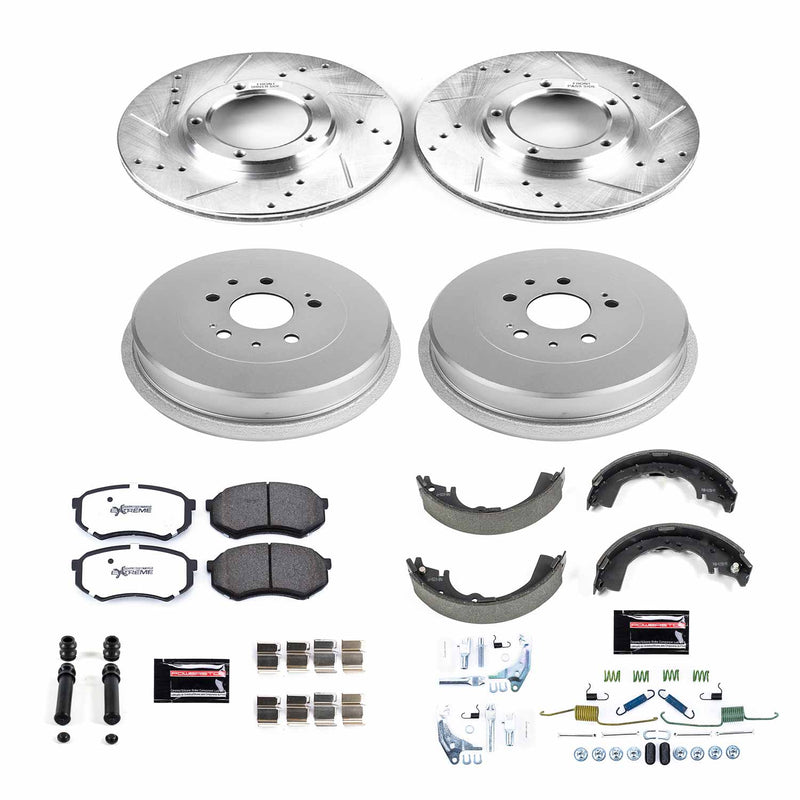 Power Stop K15039DK-36 Z36 Severe-Duty Truck And Tow 1-Click Front And Rear Brake Kit for 1995-2003 Toyota Tacoma Rear Wheel Drive product image
