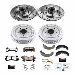 Power Stop K15051DK-36 Z36 Severe-Duty Truck And Tow 1-Click Front And Rear Pad And Rotor Kit for 1991 Chevrolet S10 Blazer Rear Wheel Drive 4-WHEEL ABS product image