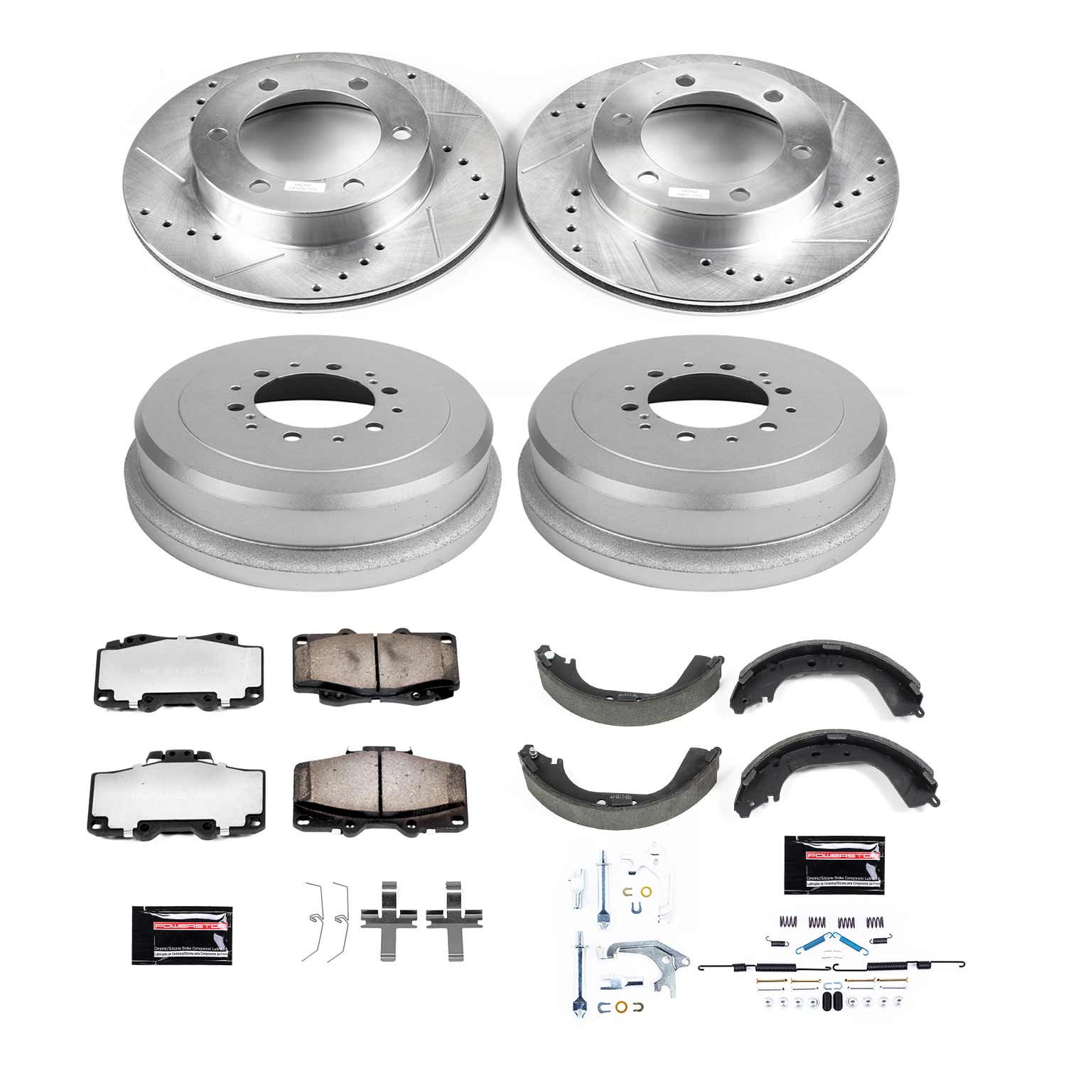 Power Stop K15095DK-36 Z36 Severe-Duty Truck And Tow 1-Click Front And Rear Brake Kit for 1995-2000 Toyota 4Runner product image