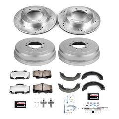 Power Stop K15095DK-36 Z36 Severe-Duty Truck And Tow 1-Click Front And Rear Brake Kit for 1995-2000 Toyota 4Runner product image