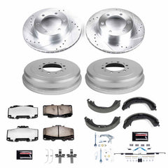 Power Stop K15096DK-36 Z36 Severe-Duty Truck And Tow 1-Click Front And Rear Brake Kit for 1995-2000 Toyota 4Runner product image