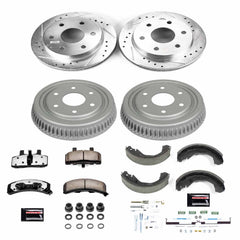Power Stop K15136DK-36 Z36 Severe-Duty Truck And Tow 1-Click Front And Rear Brake Kit for 1992-1994 Chevrolet Blazer product image