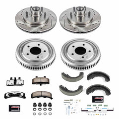 Power Stop K15138DK-36 Z36 Severe-Duty Truck And Tow 1-Click Front And Rear Brake Kit for 1995-1999 Chevrolet C1500 product image