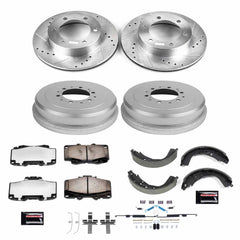 Power Stop K15212DK-36 Z36 Severe-Duty Truck And Tow 1-Click Front And Rear Brake Kit for 2001-2002 Toyota 4Runner product image