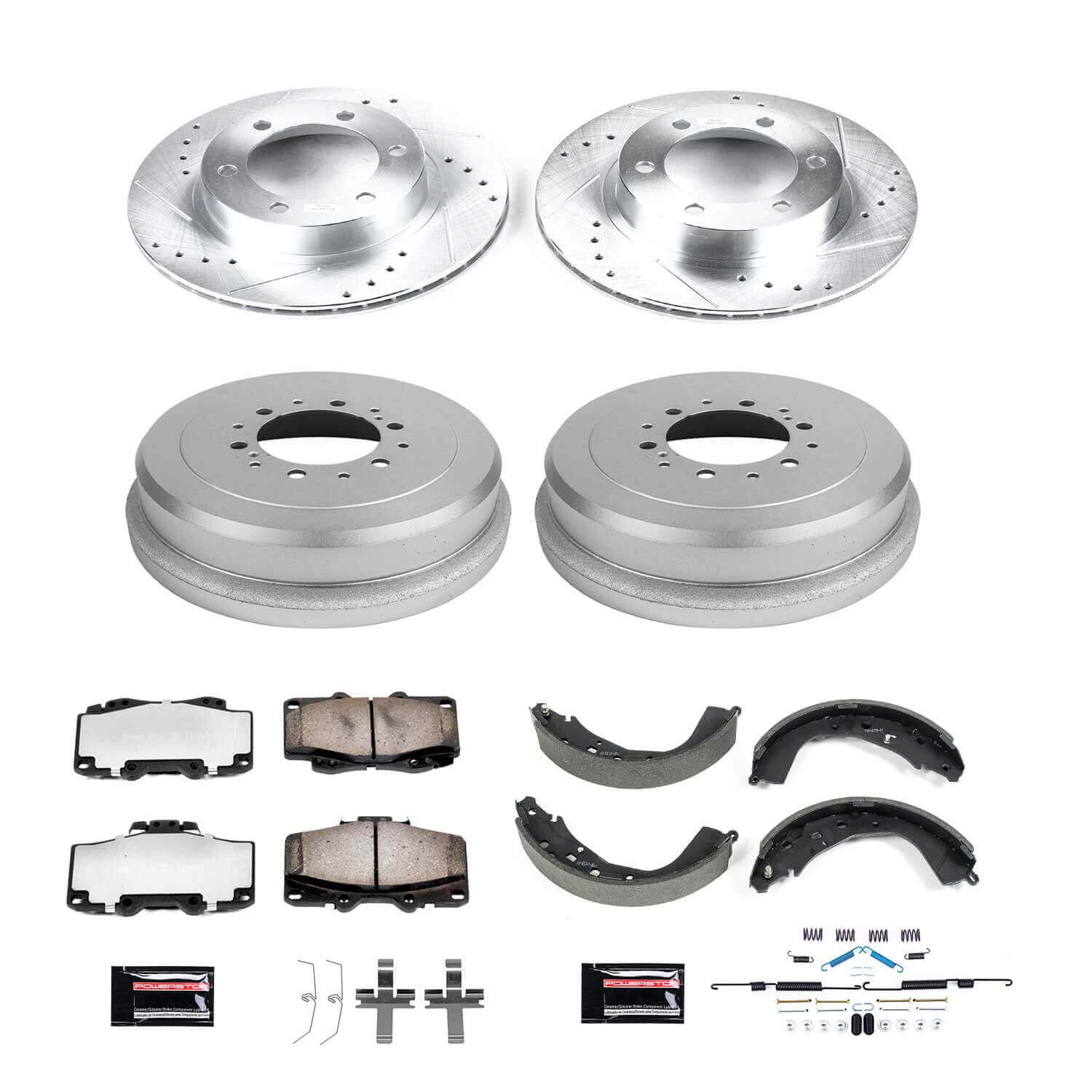 Power Stop K15213DK-36 Z36 Severe-Duty Truck And Tow 1-Click Front And Rear Brake Kit for 2001-2002 Toyota 4Runner product image