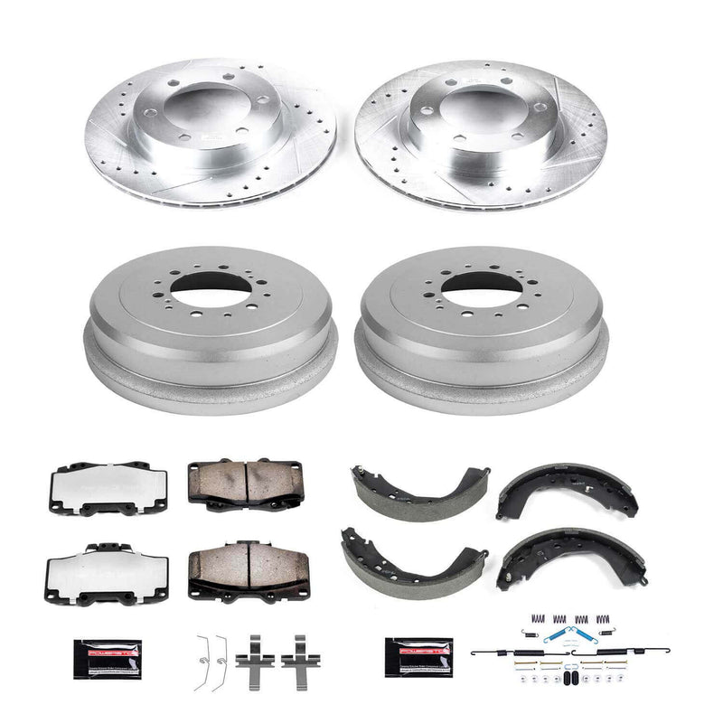 Power Stop K15213DK-36 Z36 Severe-Duty Truck And Tow 1-Click Front And Rear Brake Kit for 2001-2002 Toyota 4Runner product image