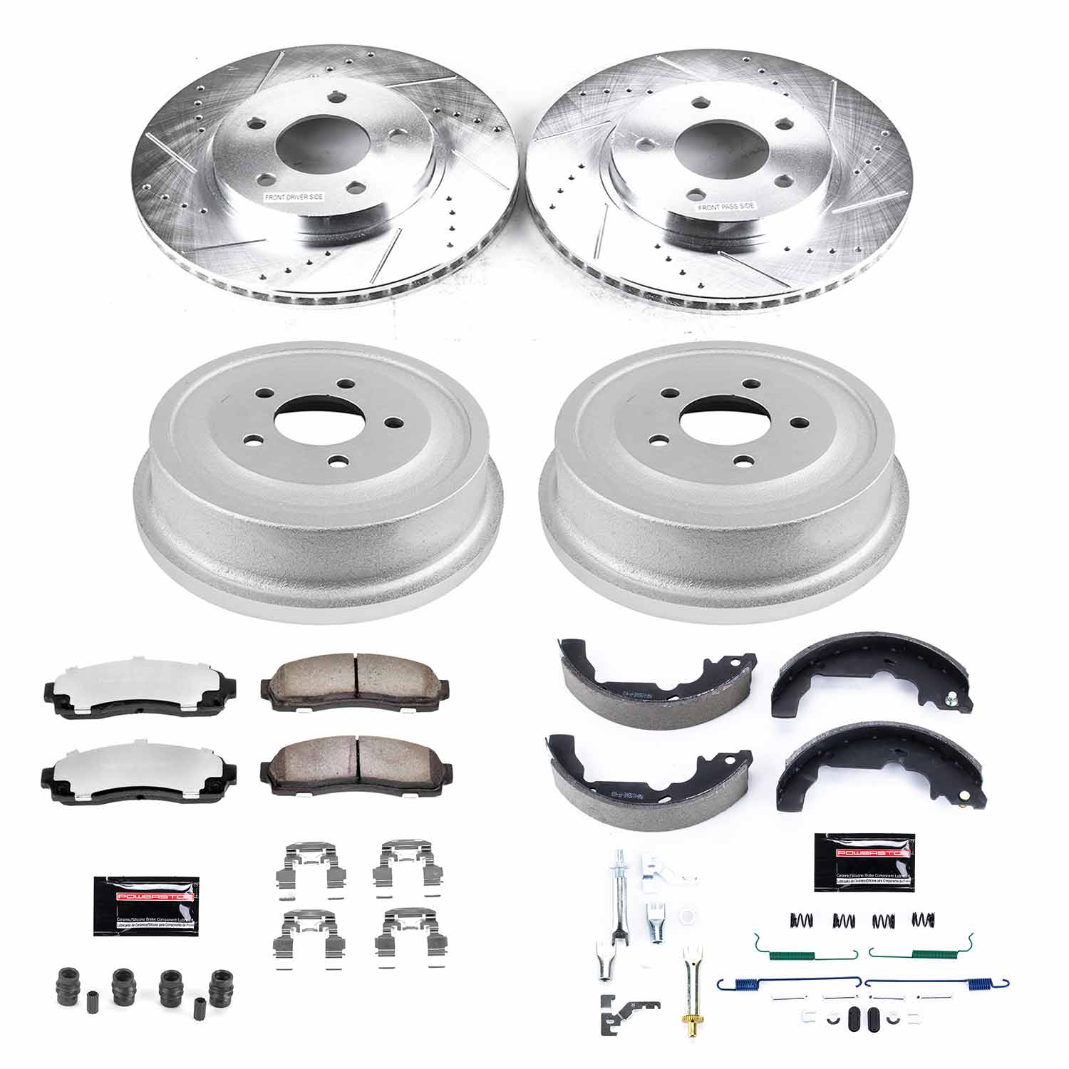 Power Stop K15218DK-36 Z36 Severe-Duty Truck And Tow 1-Click Front And Rear Brake Kit for 2005-2006 Chevrolet Equinox product image