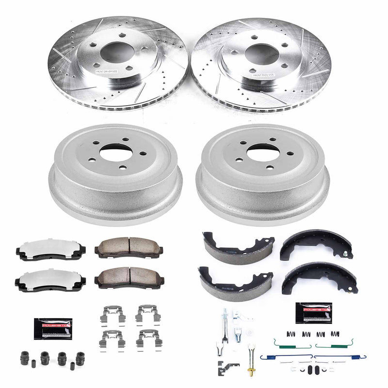 Power Stop K15218DK-36 Z36 Severe-Duty Truck And Tow 1-Click Front And Rear Brake Kit for 2005-2006 Chevrolet Equinox product image