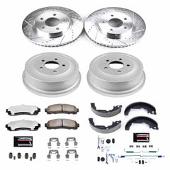 Power Stop K15219DK-36 Z36 Severe-Duty Truck And Tow 1-Click Front And Rear Brake Kit for 2002-2007 Saturn Vue product image
