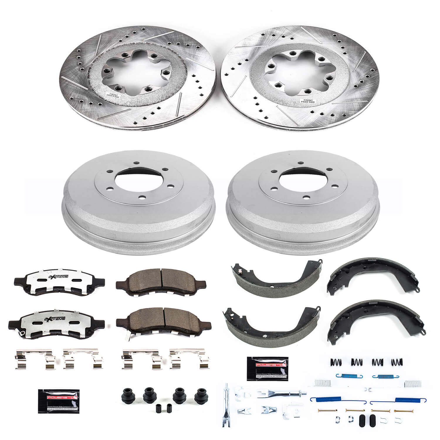 Power Stop K15262DK-36 Z36 Severe-Duty Truck And Tow 1-Click Front And Rear Brake Kit for 2009-2012 Chevrolet Colorado product image