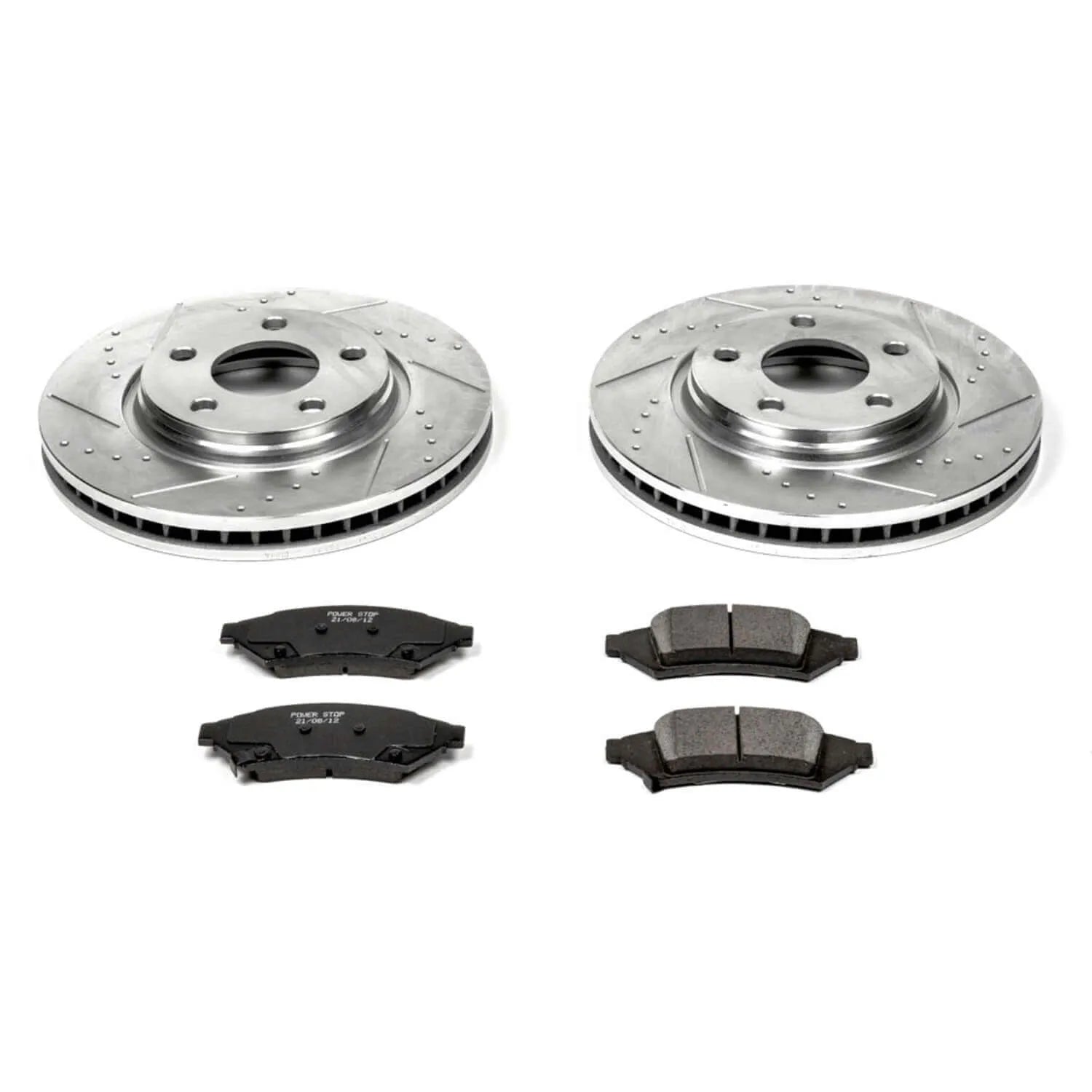 Power Stop K1586 - Z23 Evolution Sport Performance 1-Click Brake Kit With Hardware (Front)