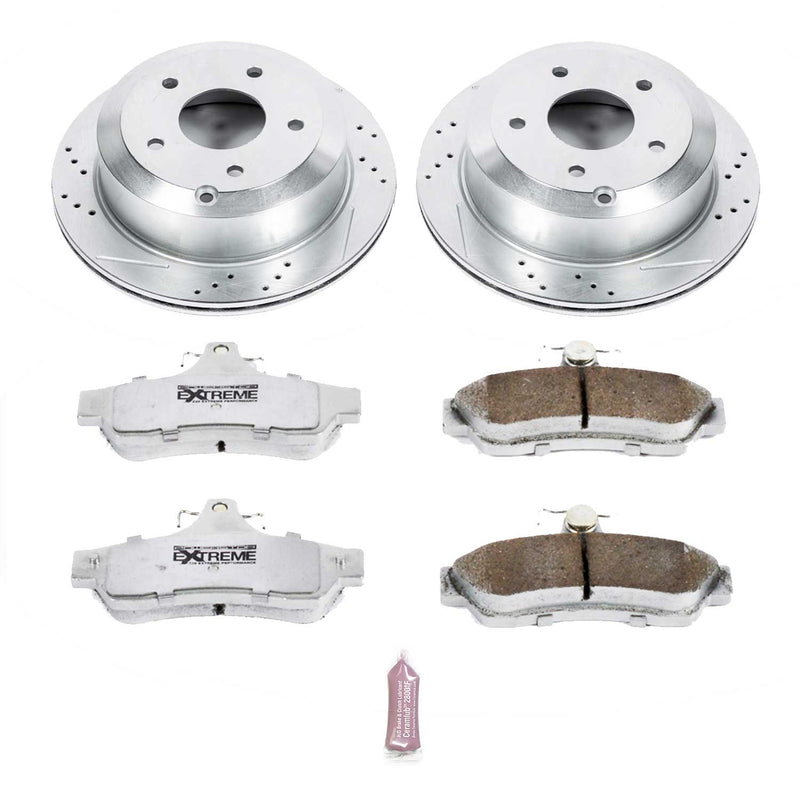 Power Stop K1601-26 Z26 Extreme Street Warrior 1-Click Brake Kit (Rear) for 2005-2006 Pontiac Gto product image