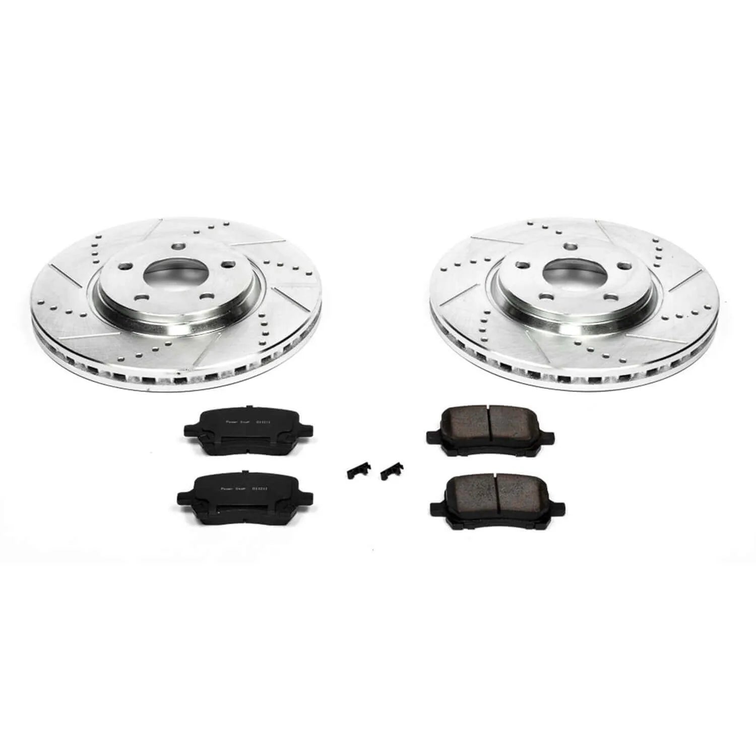 Power Stop K1614 - Z23 Evolution Sport Performance 1-Click Brake Kit With Hardware (Front)