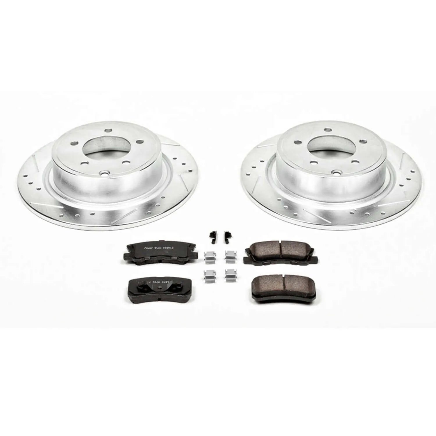 Power Stop K1630 - Z23 Evolution Sport Performance 1-Click Brake Kit With Hardware (Rear)