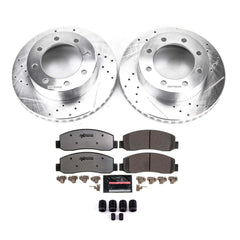 Power Stop K1781-36 Z36 Severe-Duty Truck And Tow 1-Click Brake Kit (Front) for 2005-2012 Ford F-250 Super Duty - product image