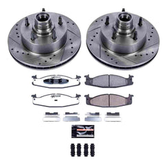 Power Stop K1831-36 Z36 Severe-Duty Truck And Tow 1-Click Brake Kit (Front) for 1994-2001 Ford E-150 Econoline - 2-WHEEL product image