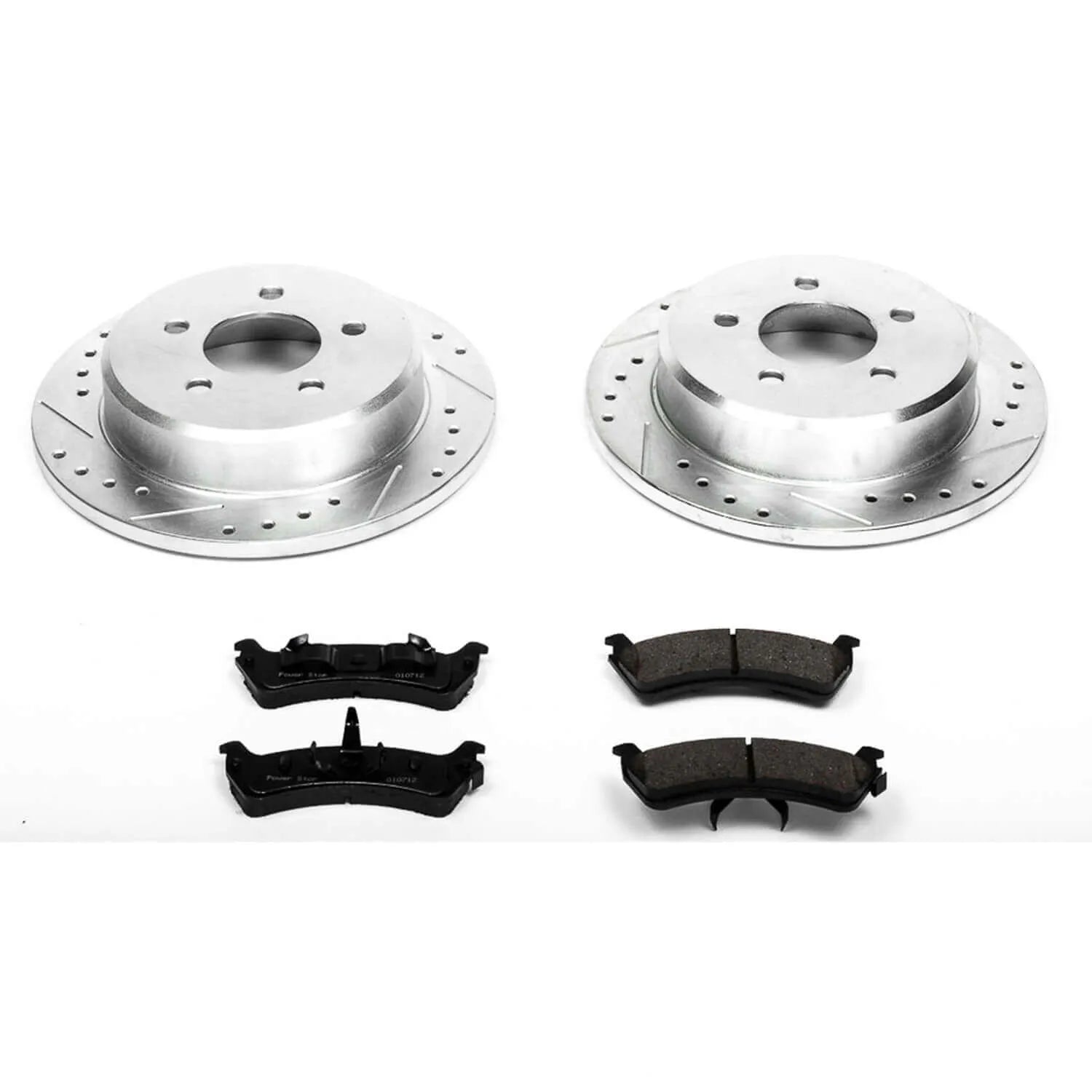 Power Stop K1858 - Z23 Evolution Sport Performance 1-Click Brake Kit With Hardware (Rear)