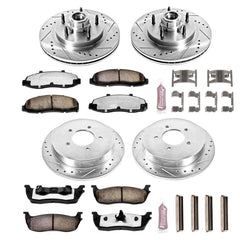 Power Stop K1864-36 Z36 Severe-Duty Truck And Tow 1-Click Brake Kit (Front And Rear) for 1999-2000 Ford F-150 product image