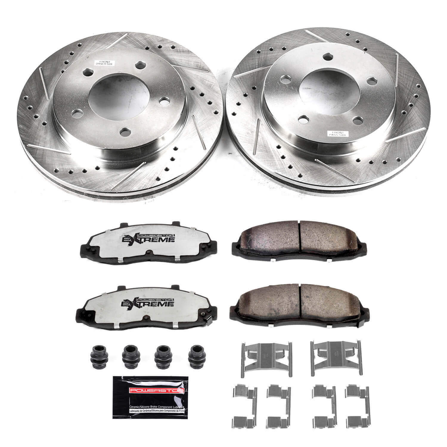 Power Stop K1866-36 Z36 Severe-Duty Truck And Tow 1-Click Brake Kit (Front) for 1997-2004 Ford F-150 - 4 product image