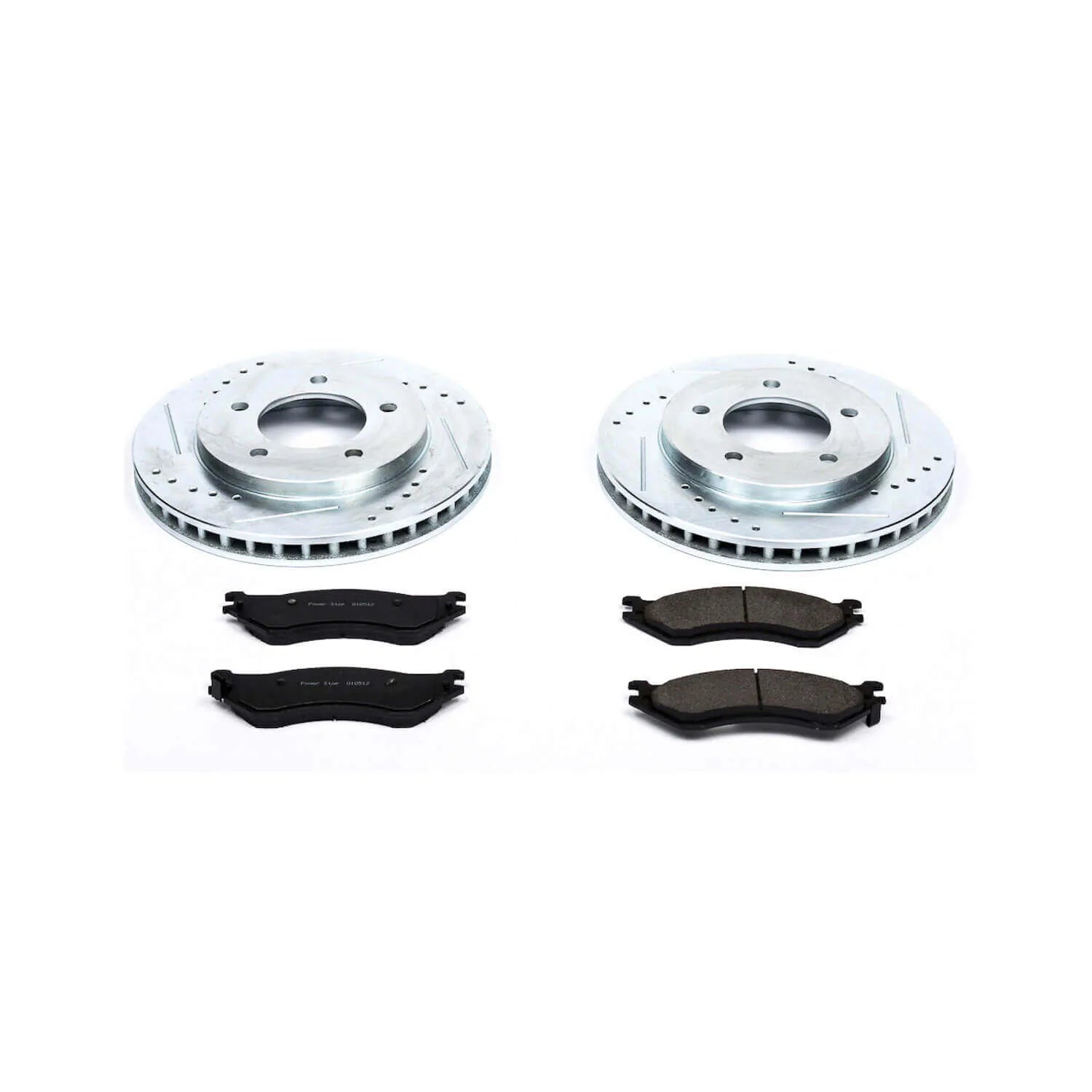 Power Stop K1869 - Z23 Evolution Sport Performance 1-Click Brake Kit With Hardware (Front)