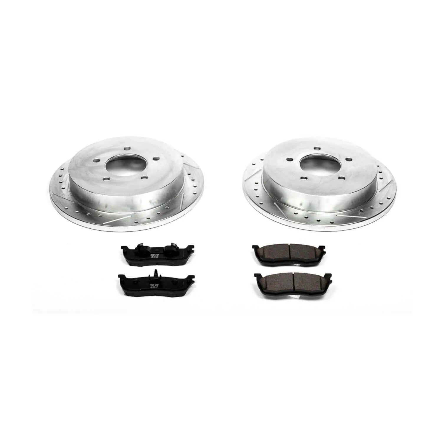 Power Stop K1872 - Z23 Evolution Sport Performance 1-Click Brake Kit With Hardware (Rear)