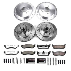 Power Stop K1880-36 Z36 Severe-Duty Truck And Tow 1-Click Brake Kit (Front And Rear) for 1997-2000 Ford Expedition product image