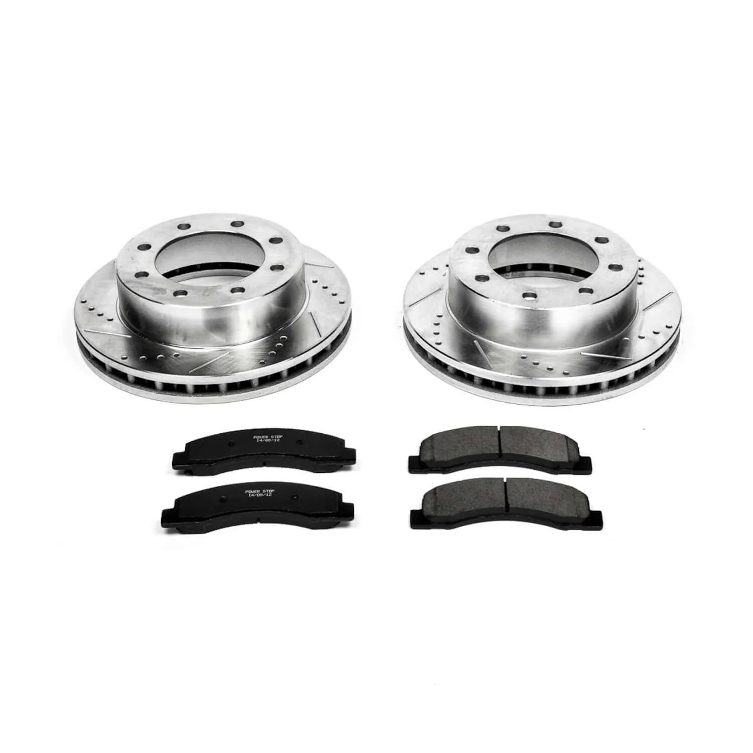 Power Stop K1885 - Z23 Evolution Sport Performance 1-Click Brake Kit With Hardware (Front)