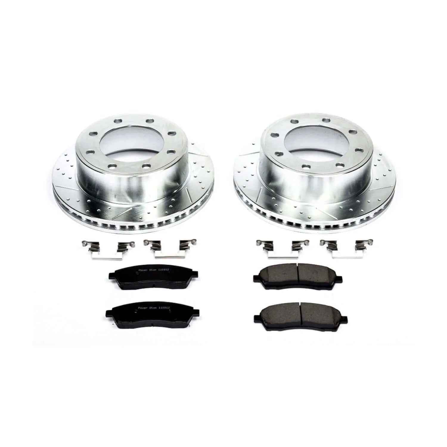 Power Stop K1890 - Z23 Evolution Sport Performance 1-Click Brake Kit With Hardware (Rear)