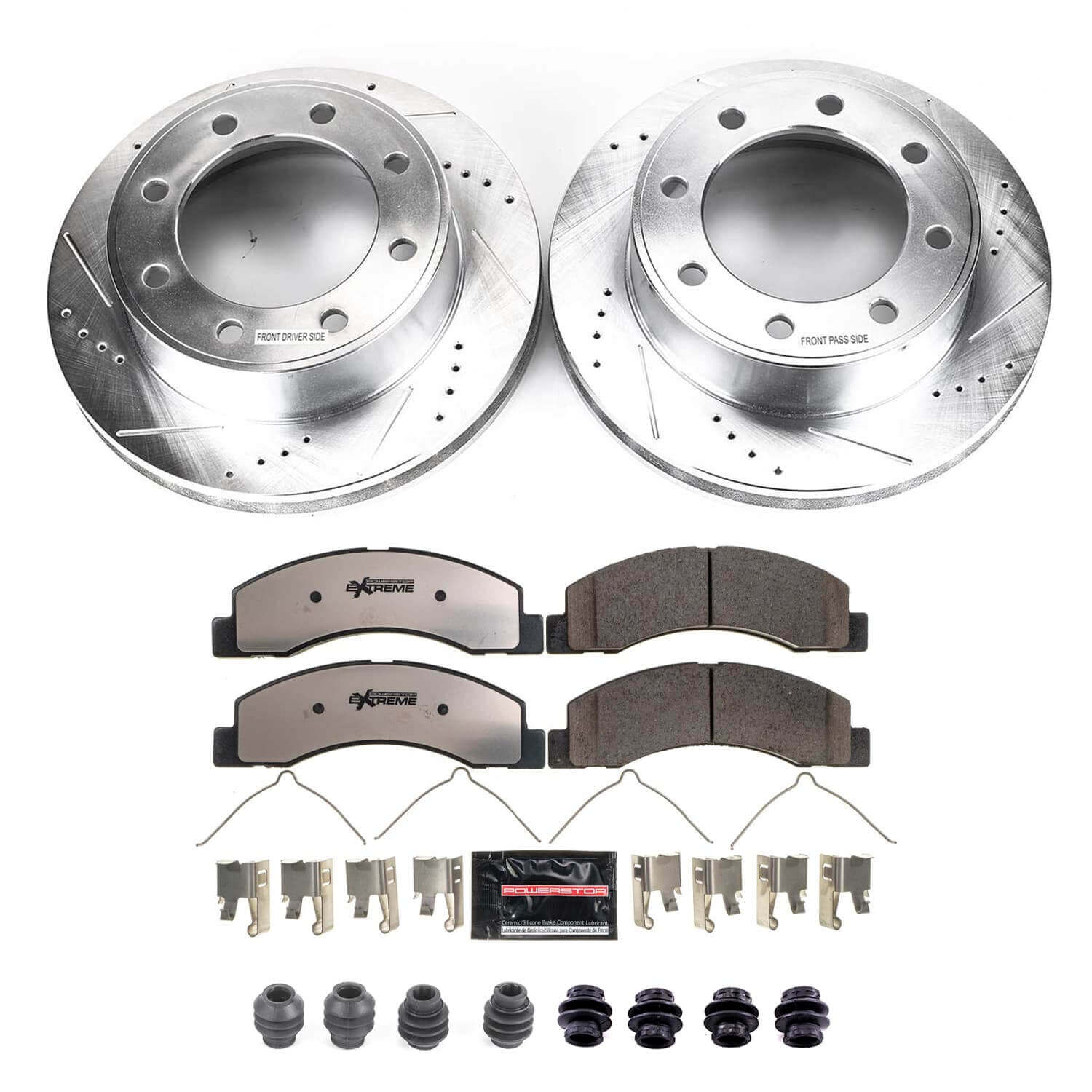 Power Stop K1905-36 Z36 Severe-Duty Truck And Tow 1-Click Brake Kit (Front) for 1999-2005 Ford Excursion 4 product image