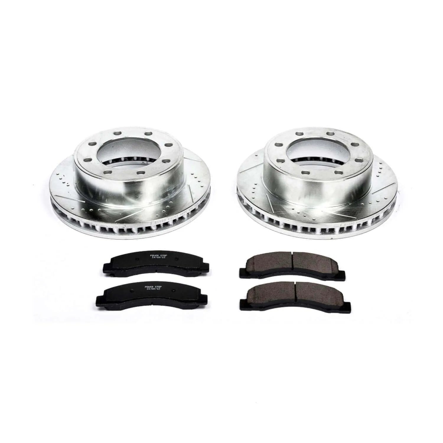 Power Stop K1905 - Z23 Evolution Sport Performance 1-Click Brake Kit With Hardware (Front)
