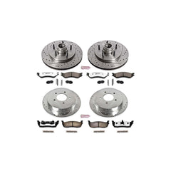 Power Stop K1919-36 Z36 Severe-Duty Truck And Tow 1-Click Brake Kit (Front And Rear) for 2000-2004 Ford Expedition - product image