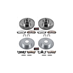 Power Stop K1921-36 Z36 Severe-Duty Truck And Tow 1-Click Front And Rear Brake Kit for 2003 Ford Explorer Sport product image