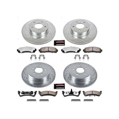 Power Stop K1924-36 Z36 Severe-Duty Truck And Tow 1-Click Front And Rear Brake Kit for 2003 Ford Explorer Sport 4 product image