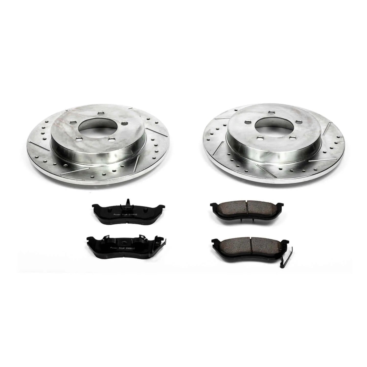 Power Stop K1929 - Z23 Evolution Sport Performance 1-Click Brake Kit With Hardware (Rear)